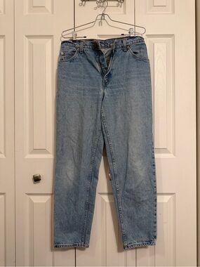 Levi’s 950 Orange Tab Jeans 11 Short Relaxed Fit Tapered Leg 100% Cotton
